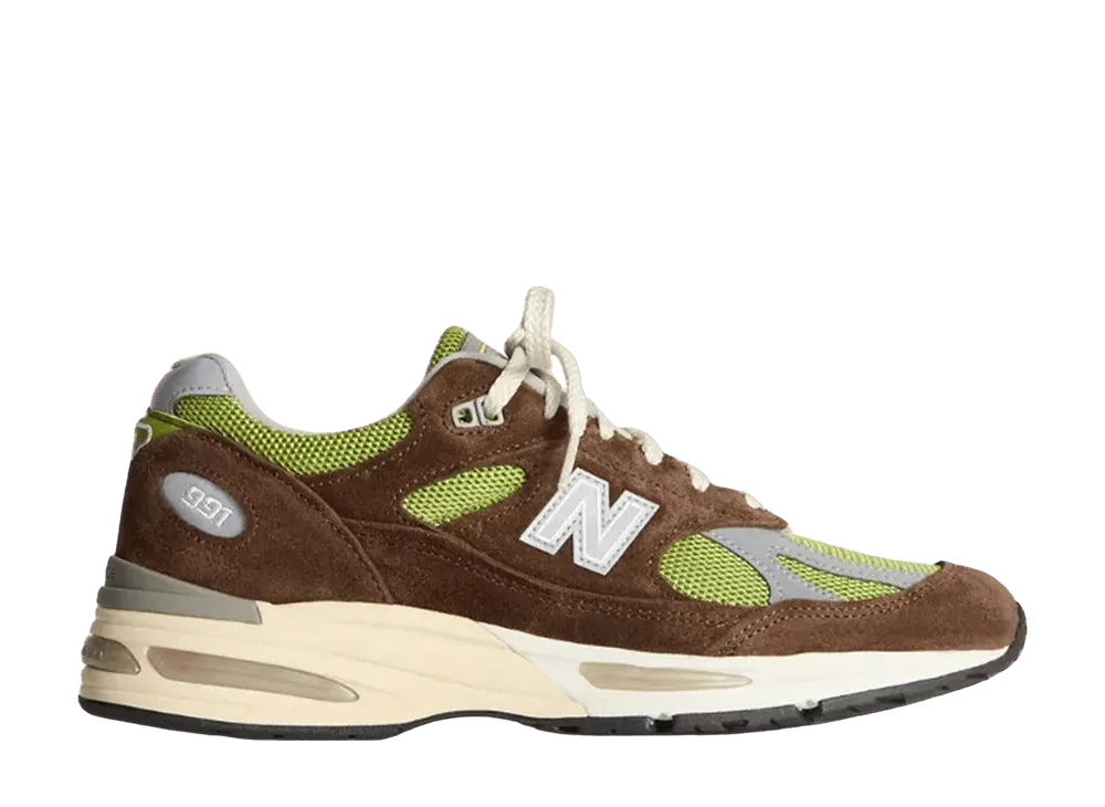 KITH × Danielle Cathari × New Balance 991V2 "Reverse Matcha"