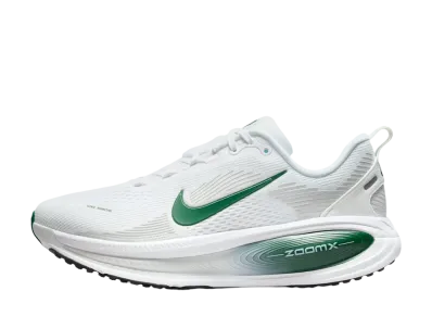 Nike Women's Vomero 18 "White/Photon Dust/Metallic Silver/Gorge Green"