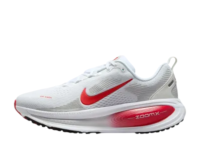 Nike Women's Vomero 18 "White/Photon Dust/Metallic Silver/University Red"