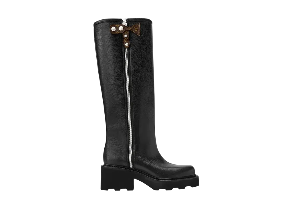 ルイヴィトン ウィメンズ LV ボブール ブーツ "ブラック"