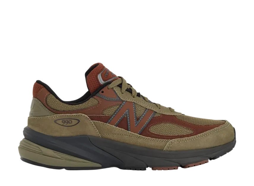 ニューバランス 990V6 "ダークカモ/リッチオーク/ブラックセメント"