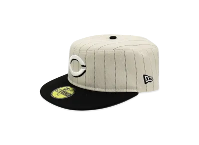 NEW ERA x THE CAP Pillbox Cincinnati Reds The Big Red Machine 05 "White/Black"