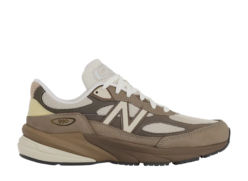 New Balance 990V6 "Driftwood/Timberwolf/Mushroom"