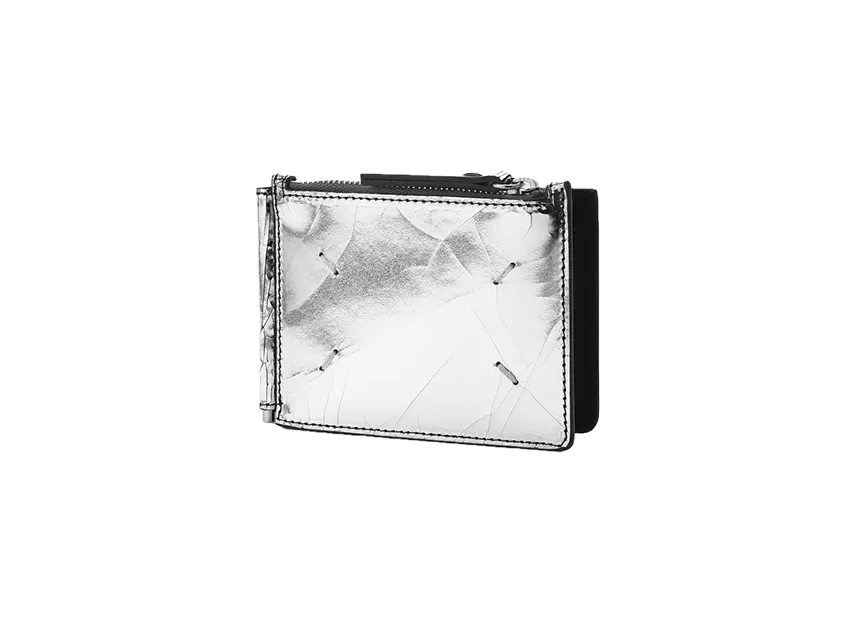 Maison Margiela Mirror Clip Wallet "Silver"