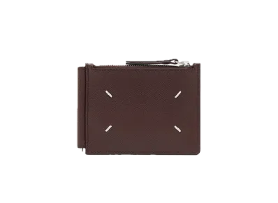 Maison Margiela 4 Stitch Money Clip Wallet "Macassar"