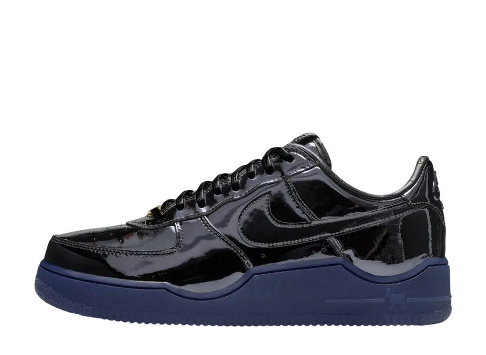 LeBron James × Nike Air Force 1 "Black Patent"
