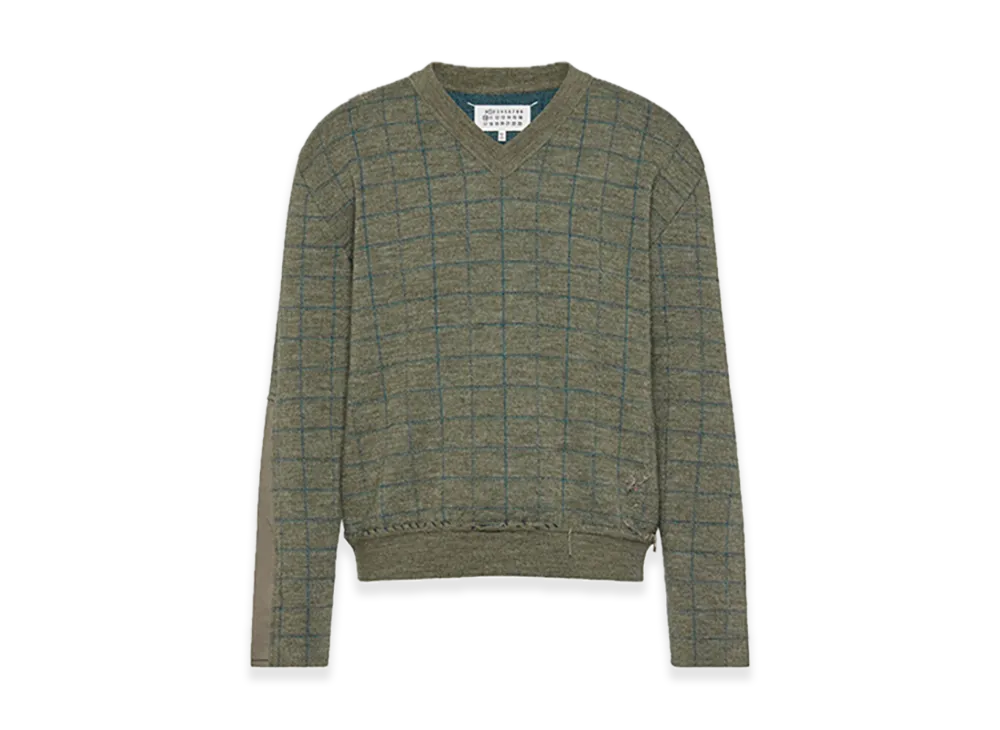 Maison Margiela Wool Sweater "Military Green"