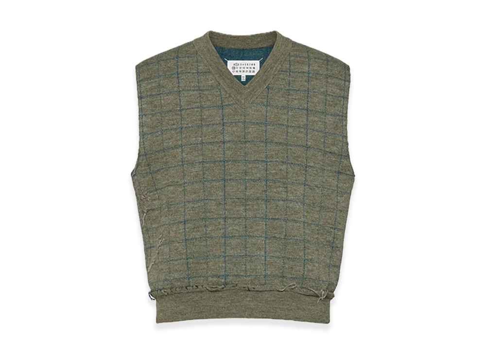 Maison Margiela Knit Vest "Military Green"