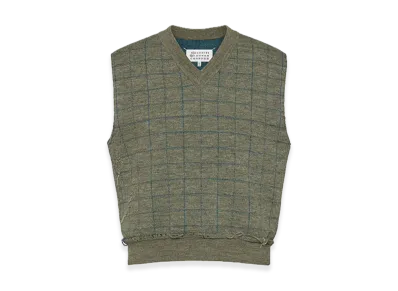 Maison Margiela Knit Vest "Military Green"