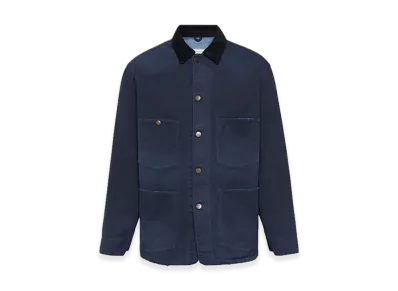 Maison Margiela Herringbone Workwear Jacket "Stonewash Navy"