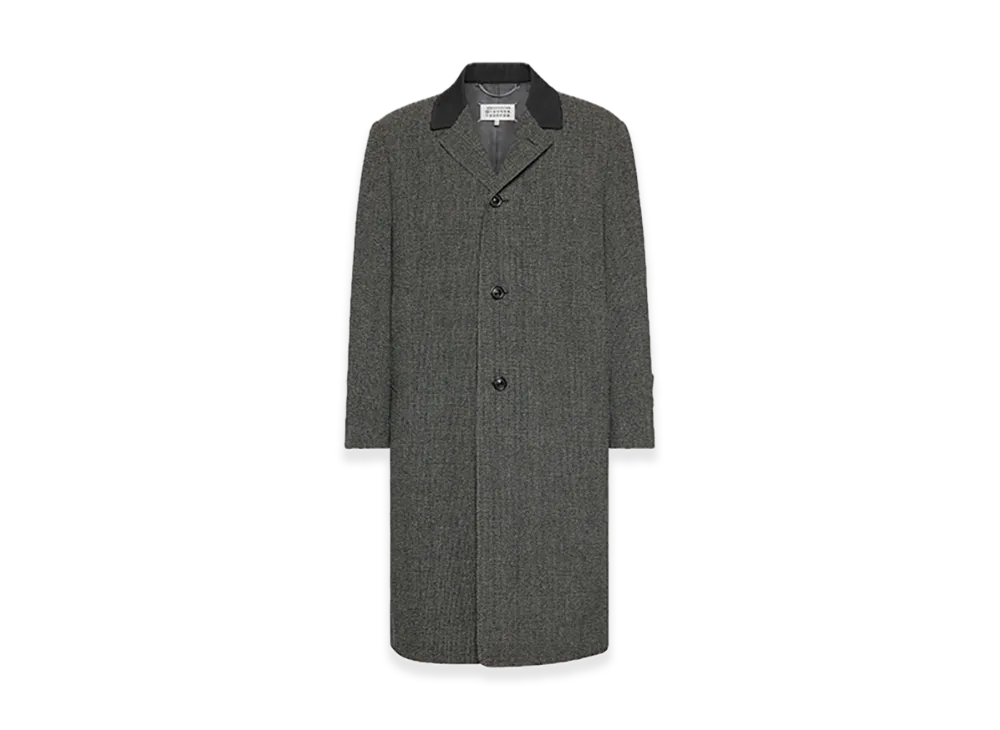 Maison Margiela Wool Coat "Salt/Pepper"