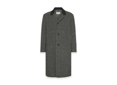 Maison Margiela Wool Coat "Salt/Pepper"