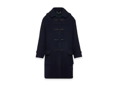 Maison Margiela Reversible Wool Coat "Blue"