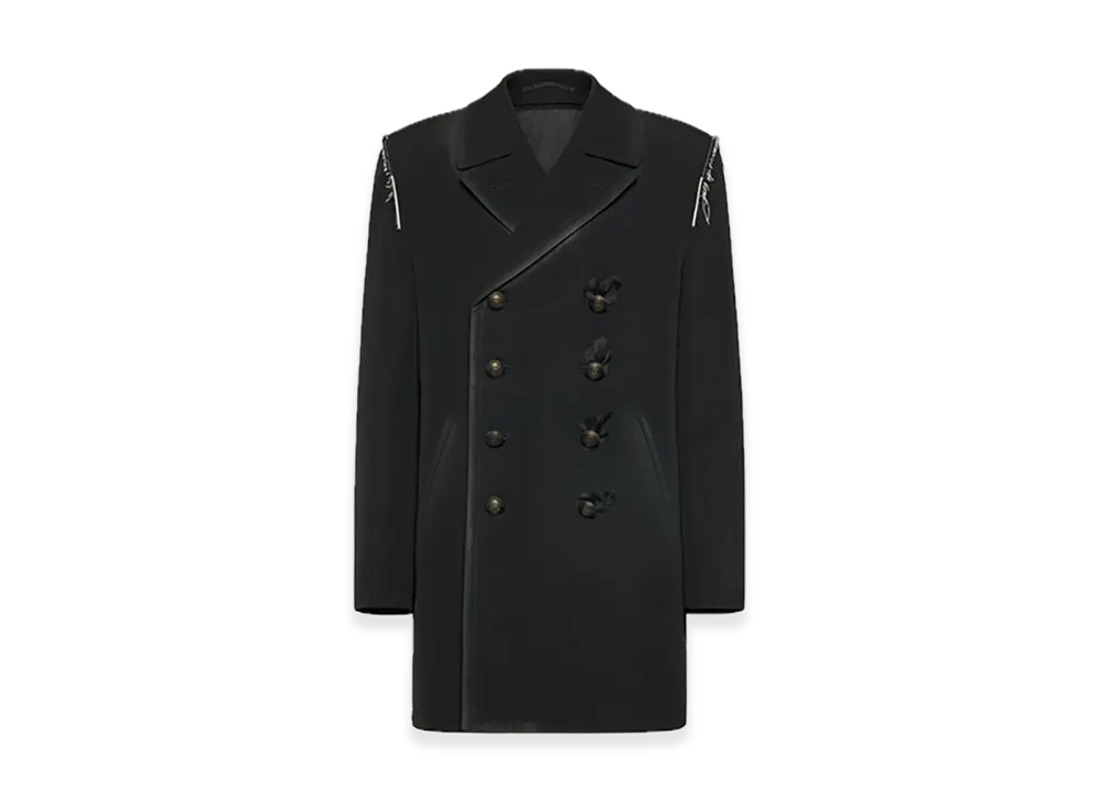 Maison Margiela Reversible Wool Coat "Black"