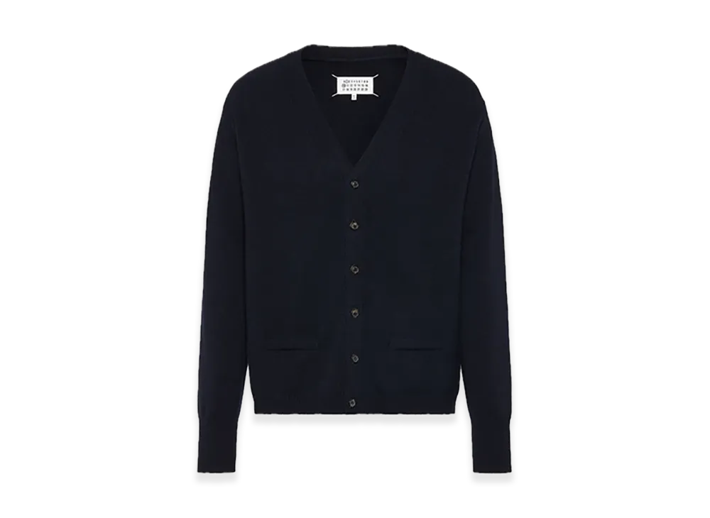 Maison Margiela Cashmere Cardigan "Dark Blue"