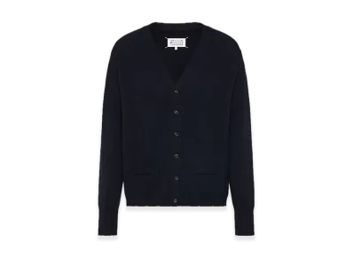 Maison Margiela Cashmere Cardigan "Dark Blue"