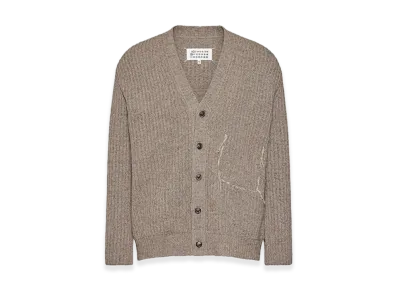 Maison Margiela Wool Cardigan "Walnut"