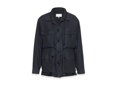 Maison Margiela Cotton Caban Jacket "Black"