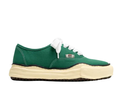 Maison MIHARA YASUHIRO BAKER Vintage-Like OG Sole Canvas Low-top Sneaker "CL Green"
