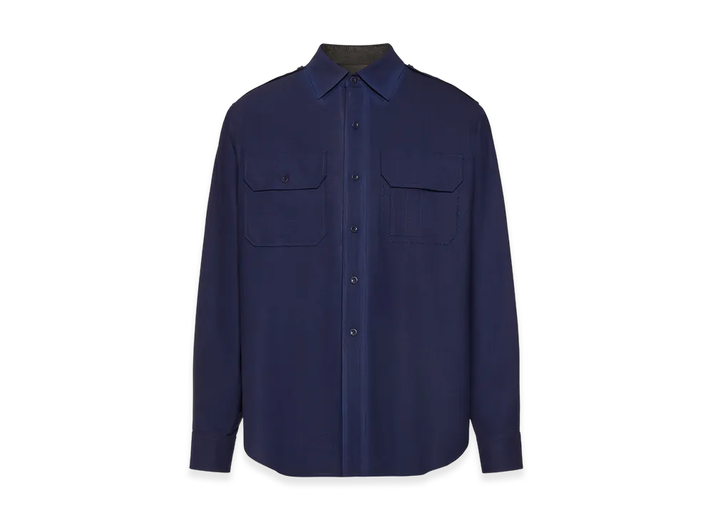 Maison Margiela Long Sleeve Shirt "Navy"