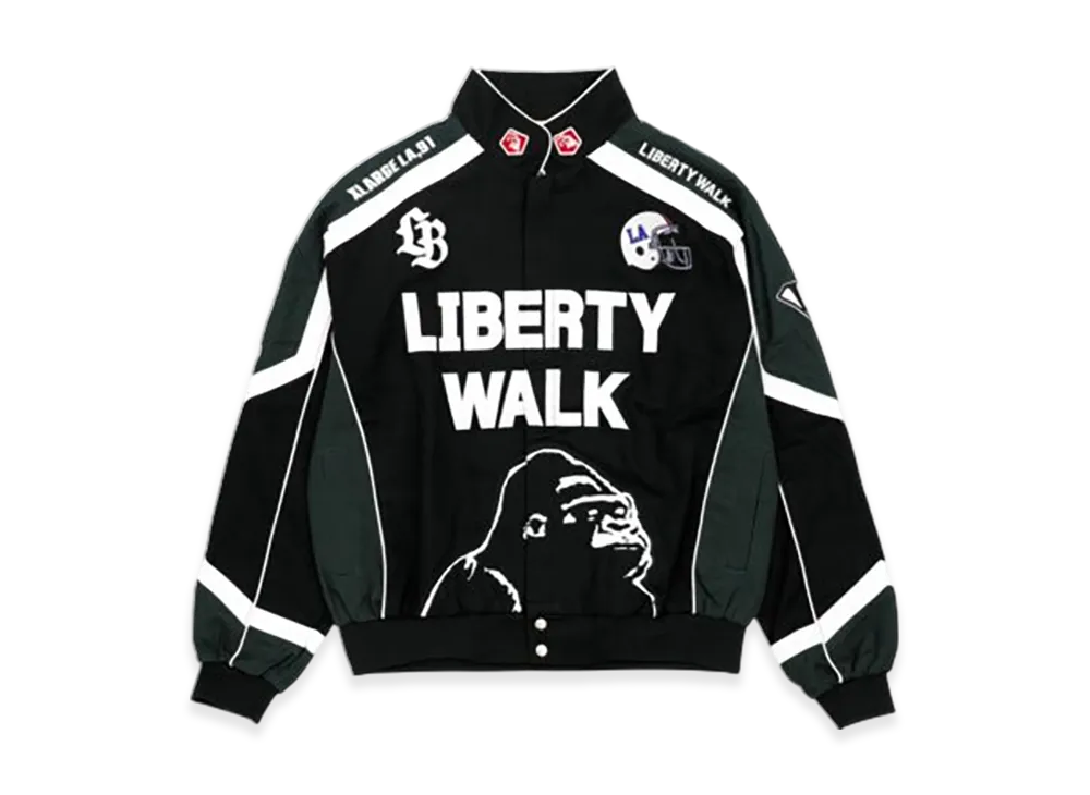 XLARGE x LIBERTY WALK Walk Racing Jacket "Green"