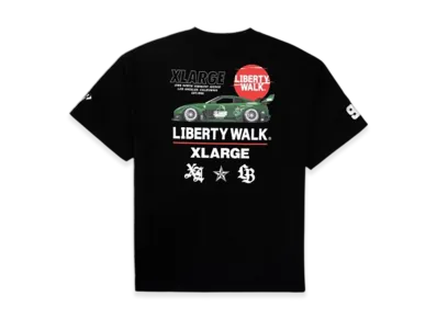 XLARGE x LIBERTY WALK S/S Tee "Black"
