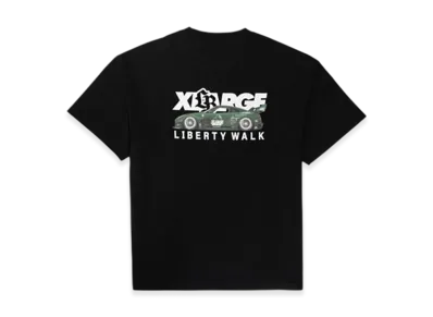 XLARGE x LIBERTY WALK Mix Logo S/S Tee "Black"