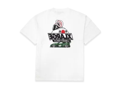 XLARGE x LIBERTY WALK Behind OG S/S Tee "White"
