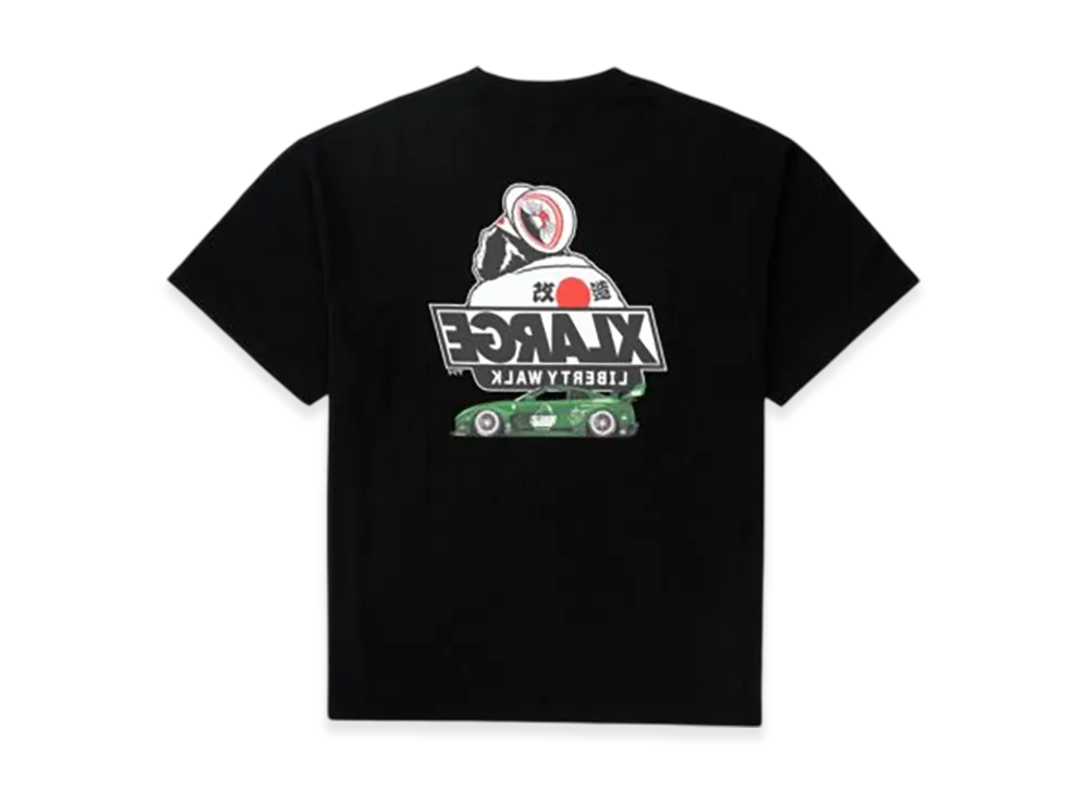 XLARGE x LIBERTY WALK Behind OG S/S Tee "Black"