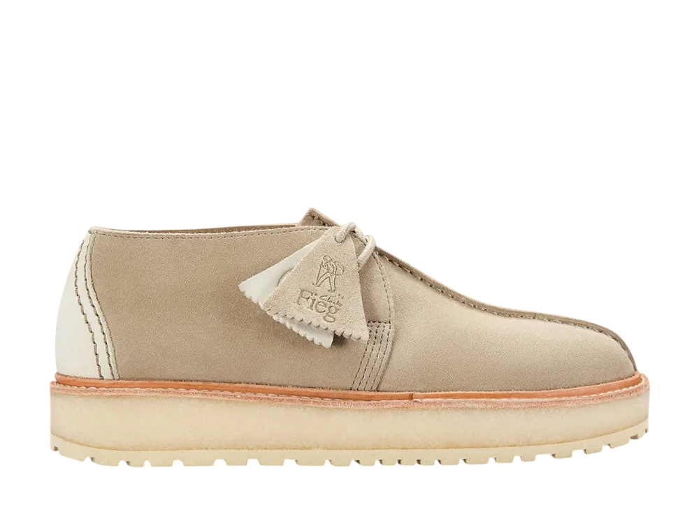 キス ロニーファイグ × クラークス 8th トレック キング "サンドスウェード"