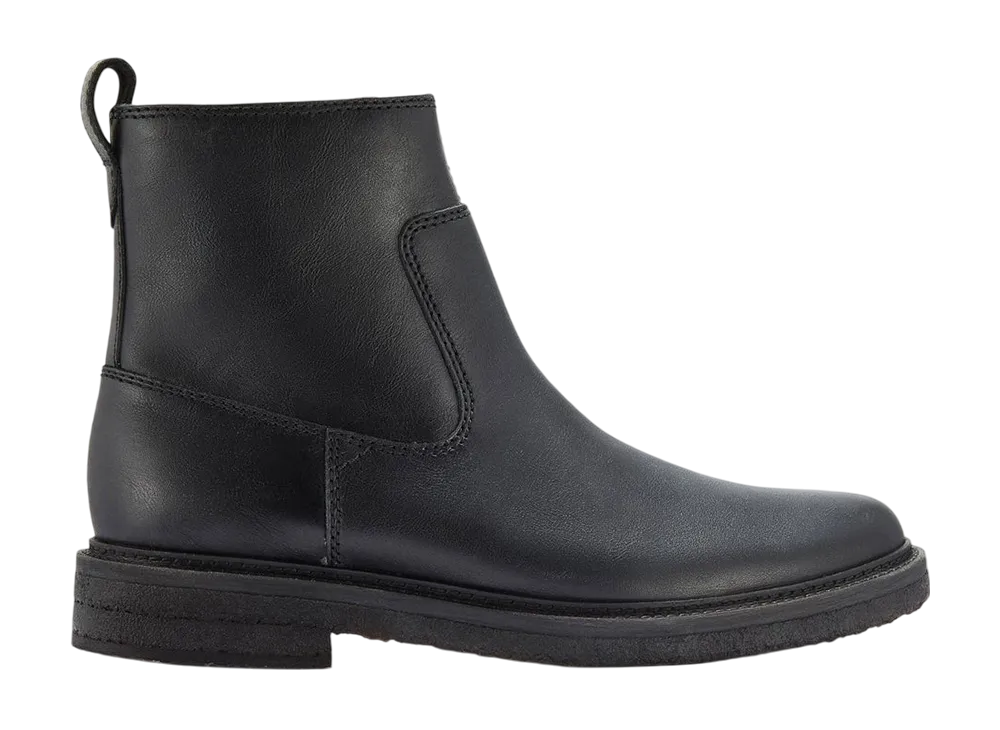 クラークス クラークデールブーツ "ブラックレザー"