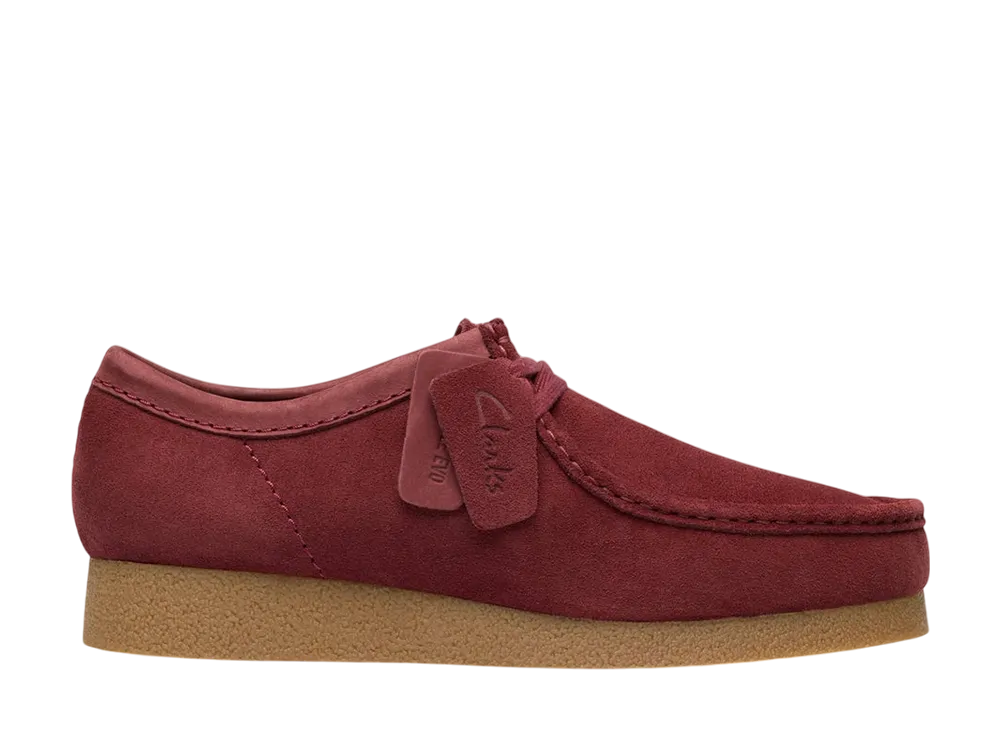 クラークス ワラビーエヴォ "バーガンディースエード"