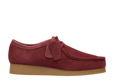 Clarks WallabeeEVO "Burgundy Suede"