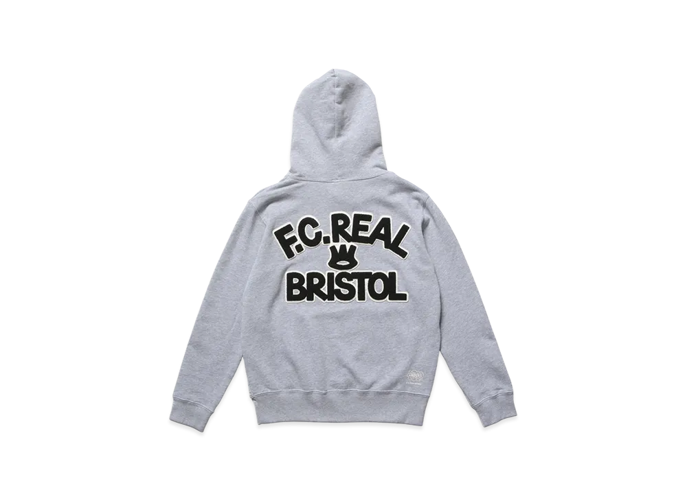 F.C.Real Bristol x Eric Haze For Kids Sweat Hoodie "Gray"
