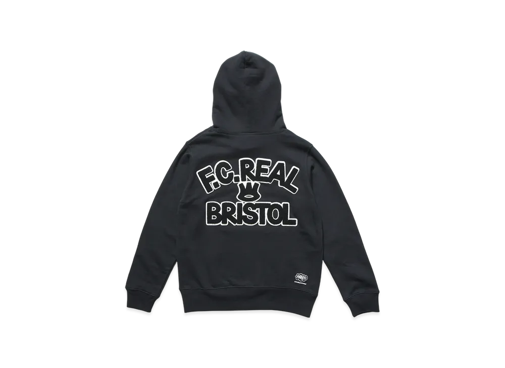 F.C.Real Bristol x Eric Haze For Kids Sweat Hoodie "Black"