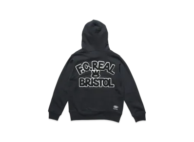 F.C.Real Bristol x Eric Haze For Kids Sweat Hoodie "Black"