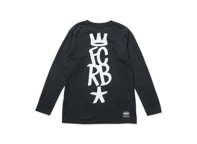 F.C.Real Bristol x Eric Haze For Kids Emblem L/S Tee "Black"