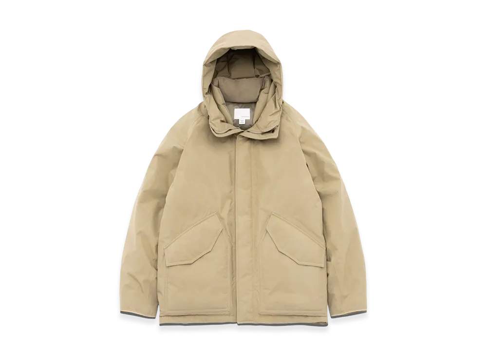 nanamica GORE-TEX Down Coat "Khaki Beige"