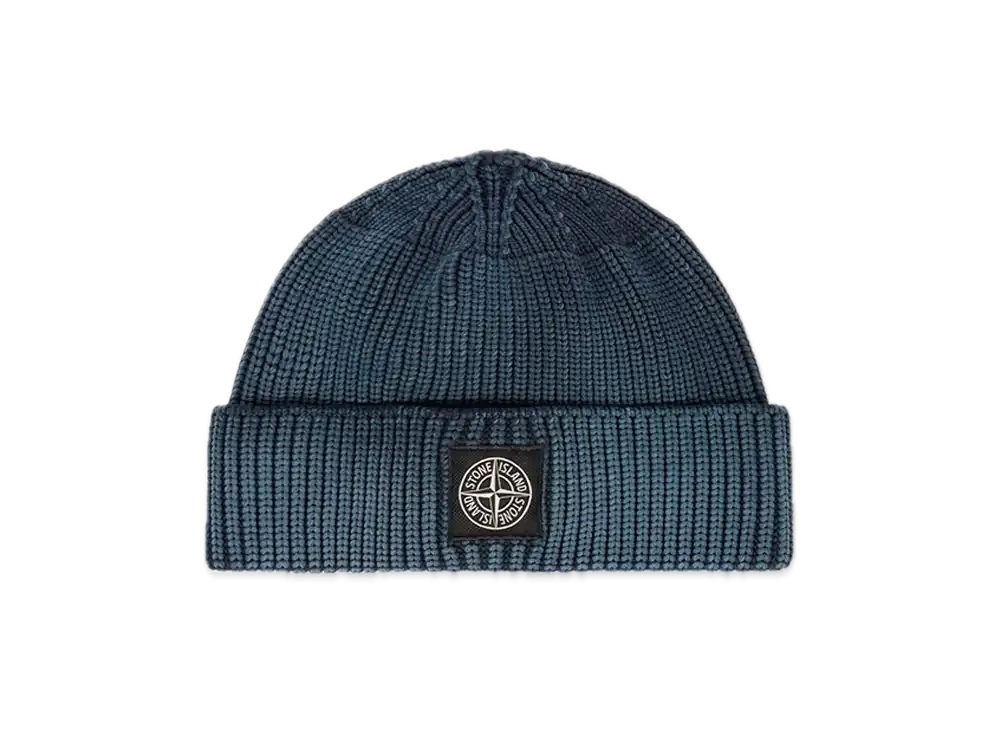 Stone Island N100016 Fisherman's Rib Nylon Corrosion Treatment "Navy Blue"