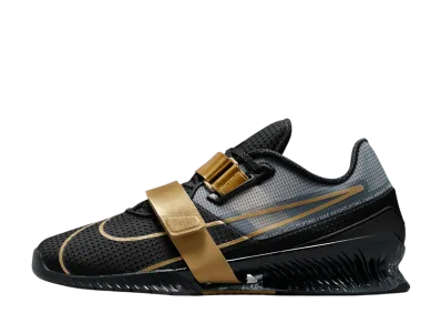 Nike Romaleos 4 "Black/Metallic Gold/White/Metallic Gold"