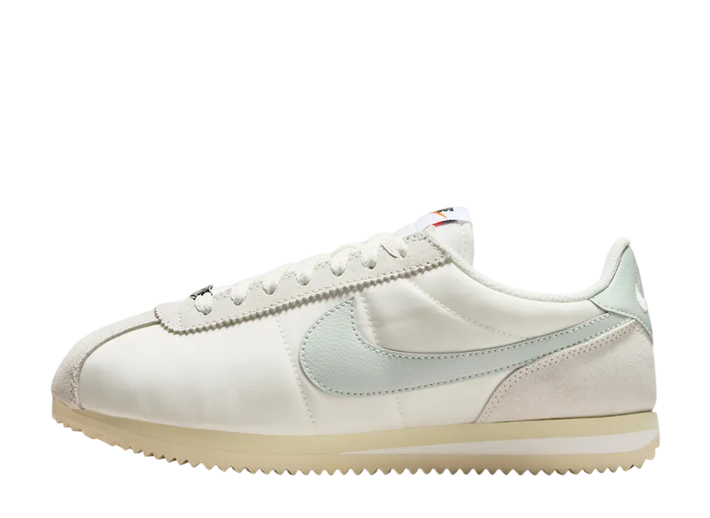 Nike Women's Cortez Textile "Sail/Alabaster/Black/Light Silver"