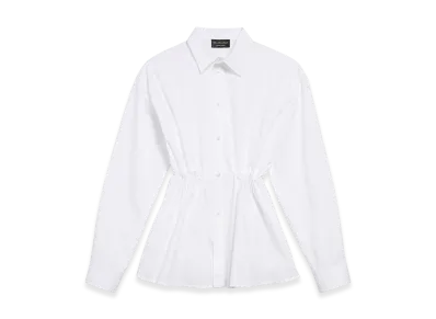 BALENCIAGA Women's Hourglass Shirt "White"
