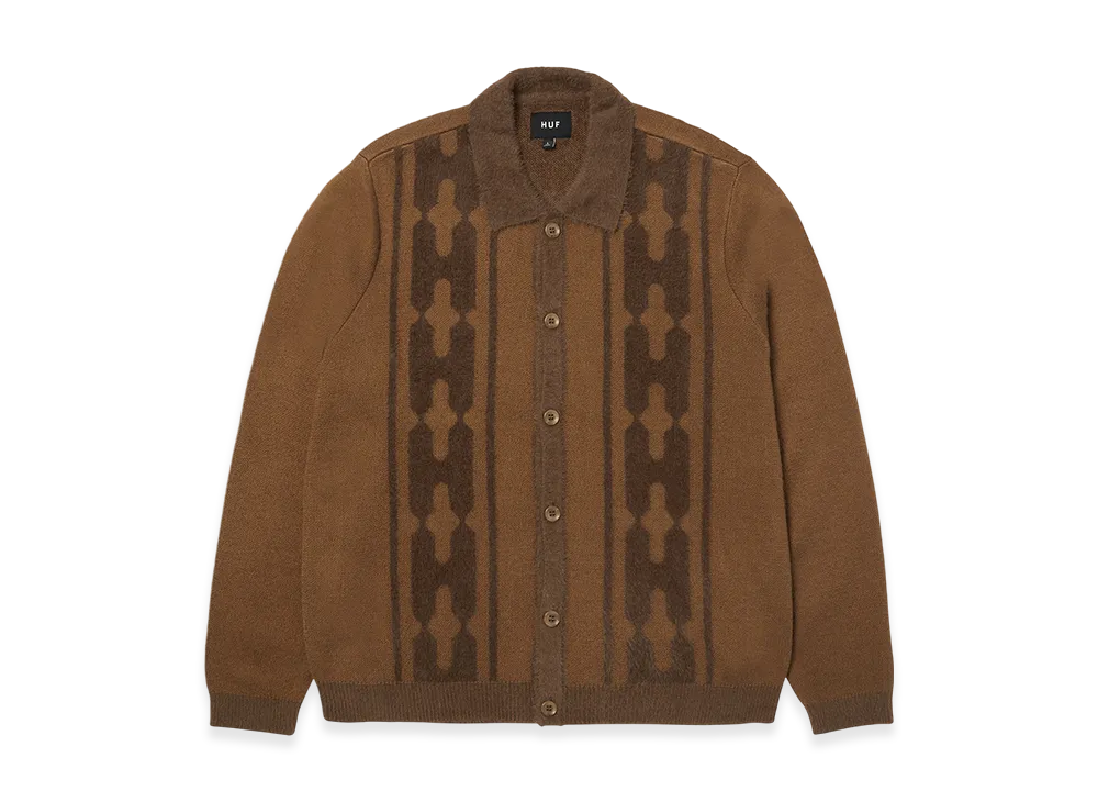 HUF WINTER 25 Patterson Sweater "Sierra"