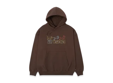 HUF WINTER 25 Fetch Hoodie "Chocolate"