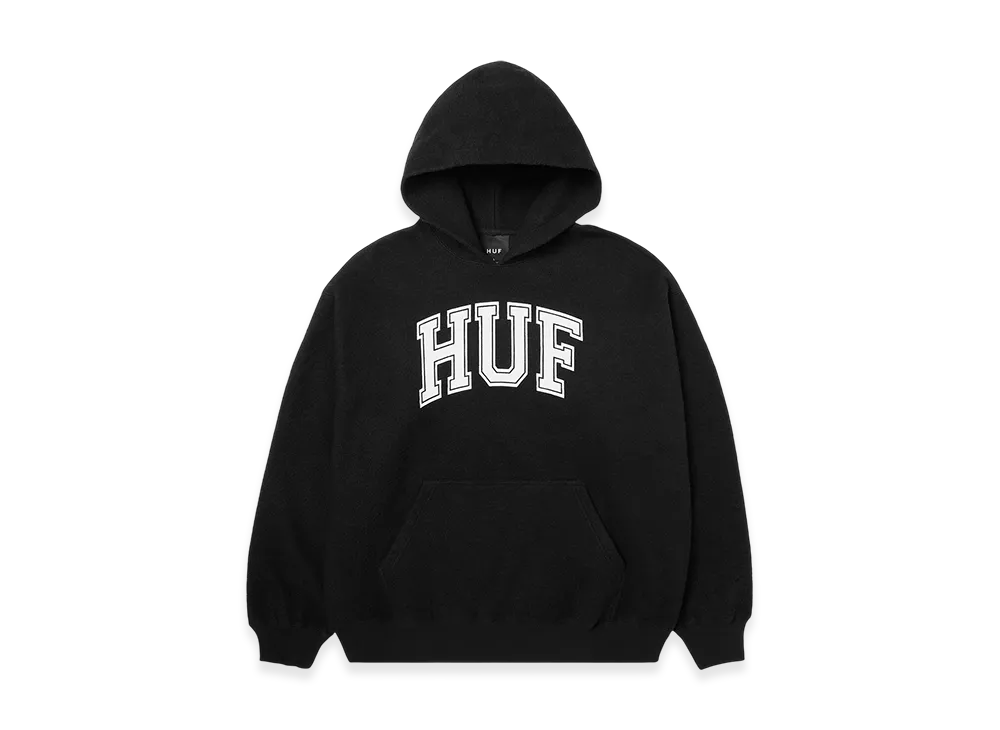 HUF WINTER 25 Cracked Arch Reverse Hoodie "Black"