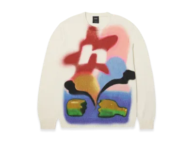 HUF WINTER 25 Soft Focus Crewneck Sweater "Multi"