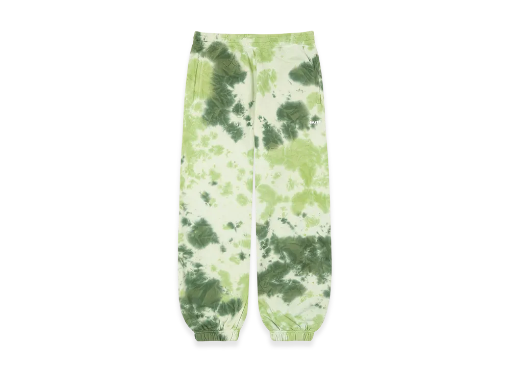 HUF WINTER 25 Tie Dye 89 Logo Fleece Pant "Green"