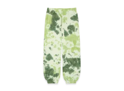 HUF WINTER 25 Tie Dye 89 Logo Fleece Pant "Green"