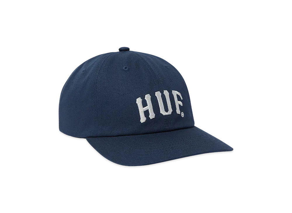 HUF WINTER 25 Arch 6 Panel CV Snapback "Navy"