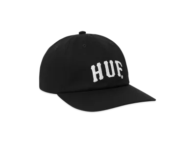HUF WINTER 25 Arch 6 Panel CV Snapback "Black"